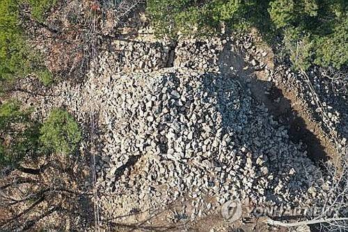 무주 당산리 봉화 유적  [무주군 제공. 재판매 및 DB 금지]