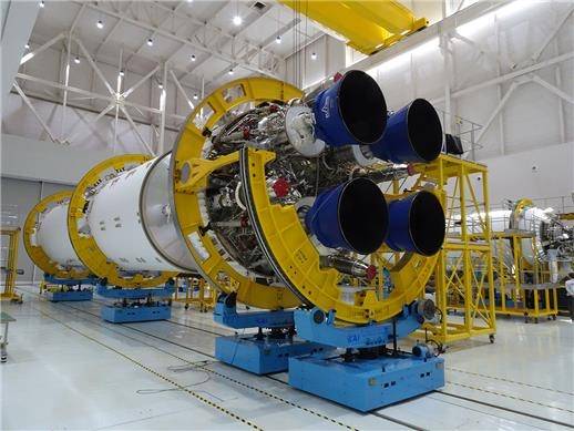 누리호 4호기 단 조립 현장 [우주항공청 제공. 재판매 및 DB 금지]