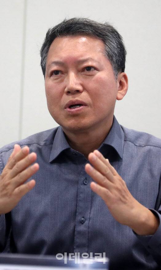 박남기 광주교대 교육학과 명예교수. (사진=김태형 기자)