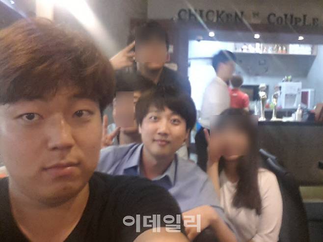 배나사에서 활동하던 시절 최동용 씨와 이준석 개혁신당 대선후보.