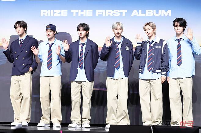 그룹 라이즈. ⓒ이혜영 기자 lhy@hankooki.com