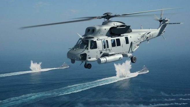 KAI는 수중에 설치된 적 기뢰를 신속하게 탐지·제거해 해군 전투함의 기동 환경을 개척하는 소해헬기도 개발 중이다.