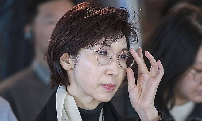 노소영 아트센터나비 관장이 지난해 11월 22일 서울 종로구 아트코리아랩에서 열린 2024 아트코리아랩 페스티벌에서 참석해 있다. ⓒ뉴시스