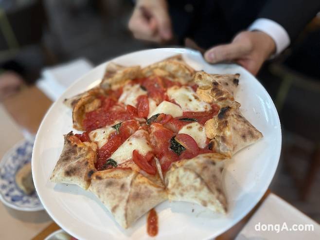 돈 살보 시그니처 피자.