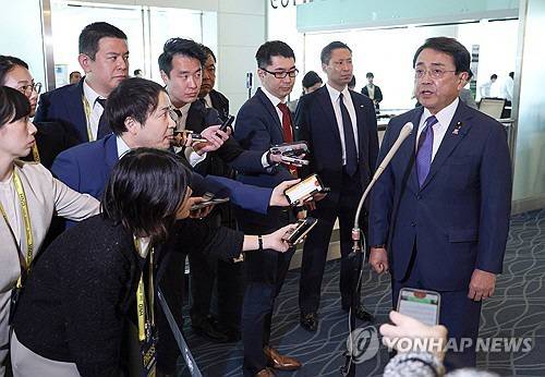 아카자와 료세이 일본 경제재생상. EPA 연합뉴스