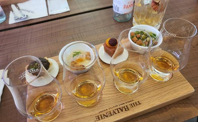 페어링 메뉴. 사진=안혜원 기자