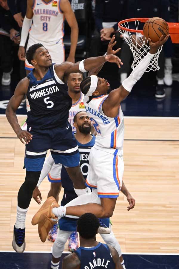 오클라호마시티가 파이널까지 1승만 남겨뒀다. 사진= EPA= 연합뉴스 제공