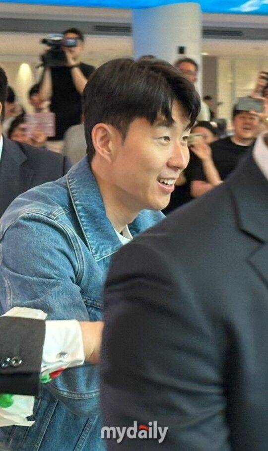 손흥민./인천국제공항=노찬혁 기자