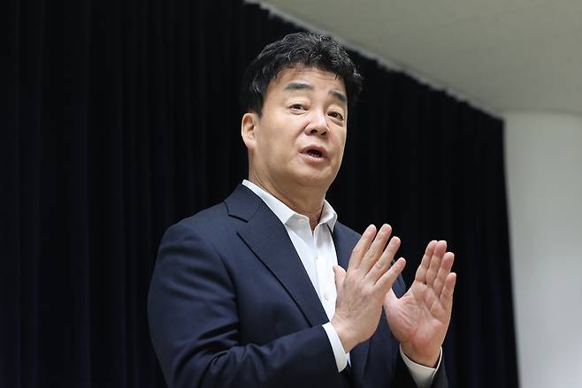 백종원 더본코리아 대표 [연합]