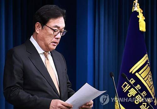 정진석 대통령비서실장 [연합뉴스 자료사진]