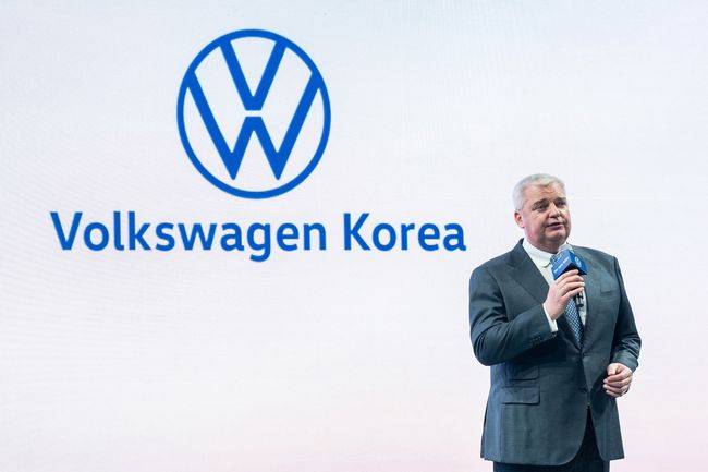 틸 셰어 폭스바겐그룹코리아 사장.