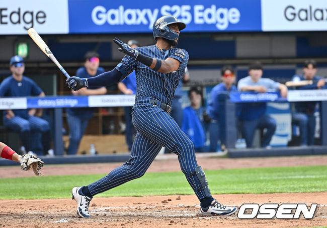 [OSEN=대구, 이석우 기자] 삼성 라이온즈 디아즈 060 2025.05.25 / foto0307@osen.co.kr