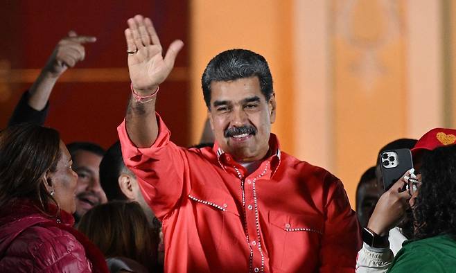 니콜라스 마두로 베네수엘라 대통령. AFP연합뉴스