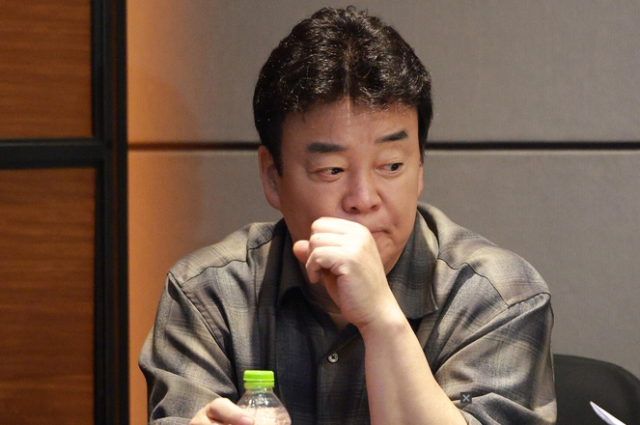 백종원 더본코리아 대표, 연합뉴스