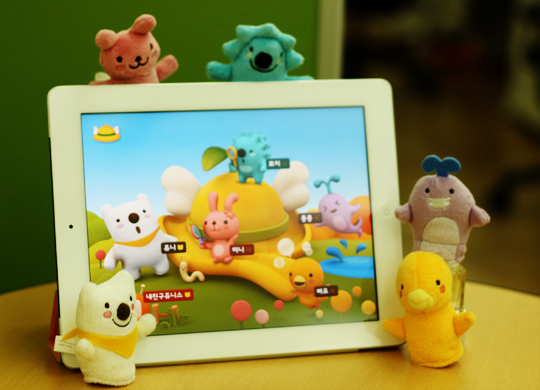 2011년 출시된 쥬니버 앱 이미지 ⓒ네이버 다이어리 제공