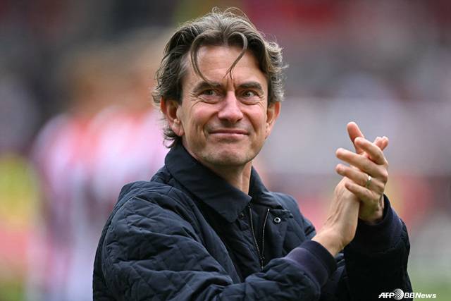 토마스 프랭크 브렌트포드 감독. /AFPBBNews=뉴스1