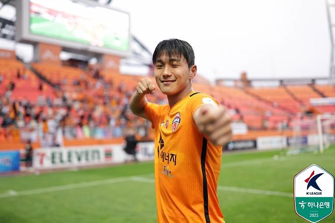 김준하. /사진=한국프로축구연맹 제공