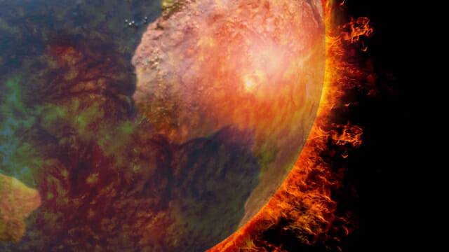 불타는 지구(제공=이미지투데이)