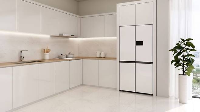 삼성전자 비스포크 '키친핏 맥스' 냉장고 신제품 라이프스타일 이미지.ⓒ삼성전자