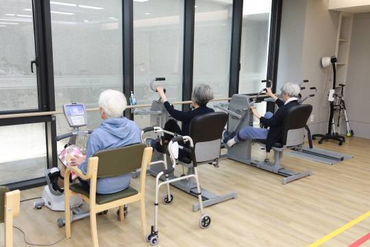 KB골든라이프케어 서초 빌리지 재활 이미지. [KB라이프 제공]