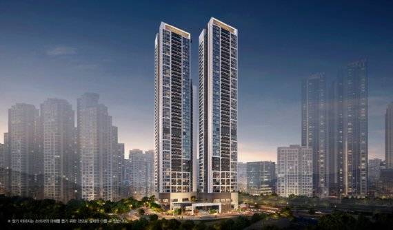 쌍용 더 플래티넘 서면 투시도