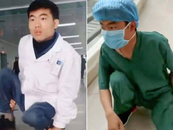 뇌성마비를 제때 치료하지 않아 평생 쪼그린 자세로 살아가게 됐으나, 극복 후 의사가 된 리씨의 모습./사진=홍콩 사우스차이나모닝포스트