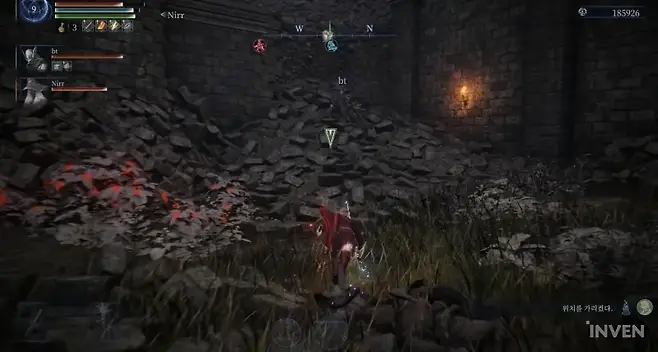 ▲ 게임의 템포를 책임지는 일등공신 질주와 벽타기