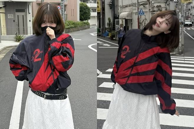 걸그룹 에스파 멤버 카리나. 카리나 인스타그램 캡처