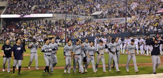 27일 한화-LG 경기장 전경. 사진[연합뉴스]