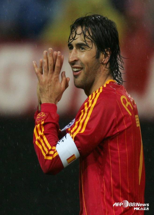 스페인 축구 대표팀 전설 라울 곤살레스. 사진=AFPBBNews=News1