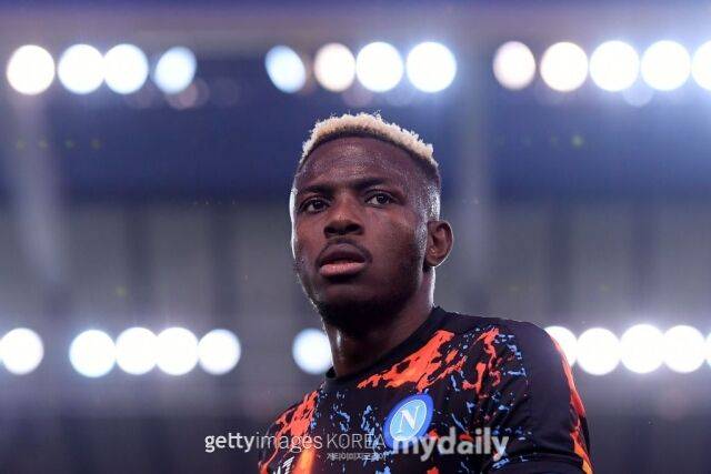 알 힐랄 이적이 유력한 빅터 오시멘. /게티이미지코리아