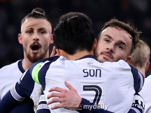 손흥민과 매디슨/게티이미지코리아