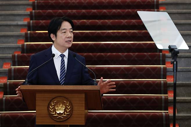 라이칭더 대만 총통. [EPA]