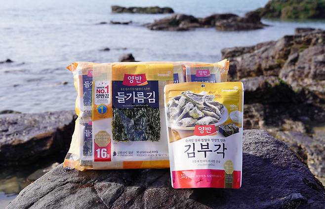 [서울=뉴시스] 동원F&B '양반김' 모습.(사진=동원F&B 제공) *재판매 및 DB 금지