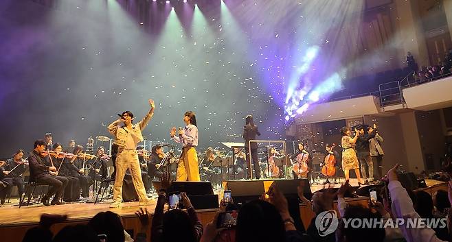 홍콩  'K드라마 OST 콘서트' [촬영 윤고은]
18일 홍콩서 열린 한류 드라마 OST 콘서트