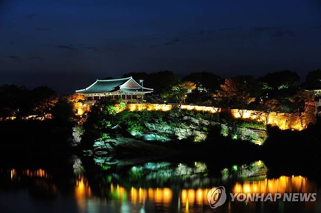 진주성 야경 [경남 진주시 제공. 재판매 및 DB금지]