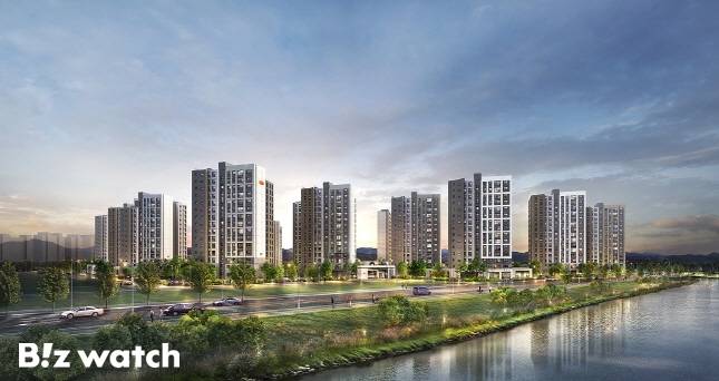 e편한세상 대장 퍼스티움 투시도/자료=DL이앤씨 제공