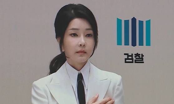 김건희 여사. 〈자료사진=JTBC 보도화면 캡처〉