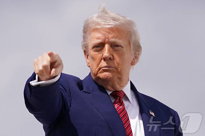 도널드 트럼프 미국 대통령 <자료사진> 2025.5.25 ⓒ 로이터=뉴스1 ⓒ News1 우동명 기자