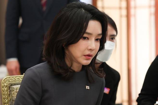 윤석열 전 대통령 부인 김건희 여사. ⓒ연합뉴스