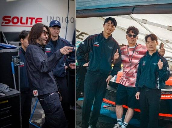 사진설명 : 방송인 노홍철(왼쪽), 배우 오대환(오른쪽 가운데)