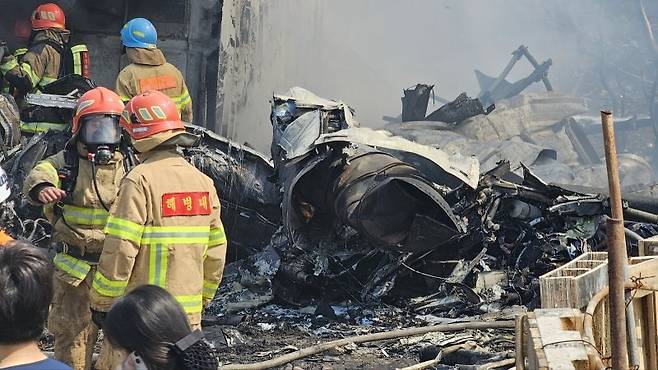 29일 오후 1시 35분쯤 경북 포항 남구 동해면 야산에 해군 해상 초계기 (P-3C)가 추락해 전소됐다. 뉴스1