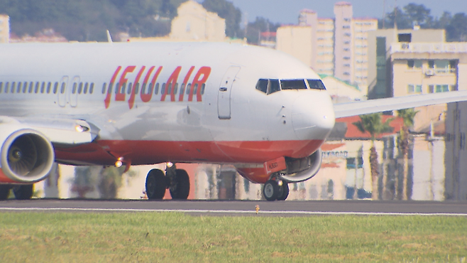 제주항공 여객기.