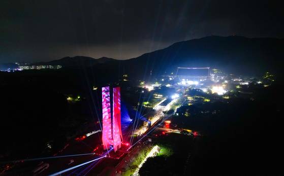A view of the 2023 Cheonan K-Culture Expo on Aug. 12, 2023 [CHEONAN]