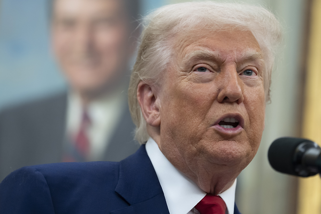 도널드 트럼프 미국 대통령. [EPA=연합뉴스]