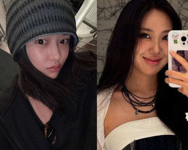 안유진의 '치킨데리야끼' 영상에 이영지가 당황하는 사건이 발생했다. / (왼쪽) 안유진 SNS, 이영지 SNS