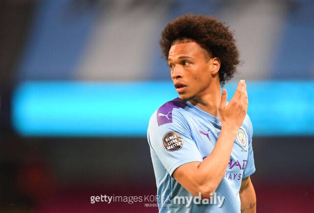 맨체스터 시티 시절 사네. /게티이미지코리아