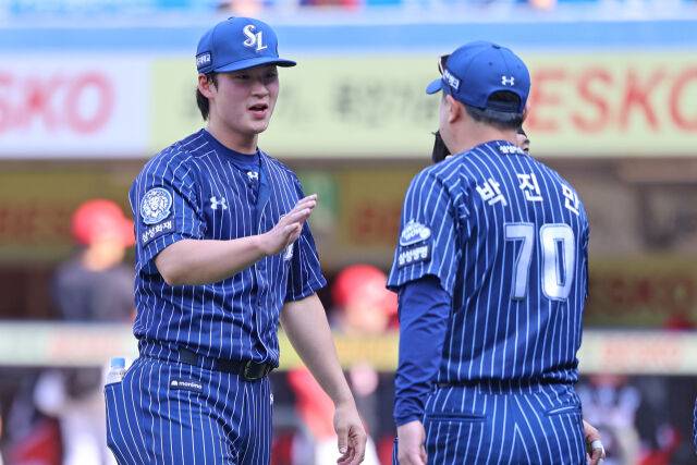 이호성(좌)과 박진만(우) 감독./삼성 라이온즈