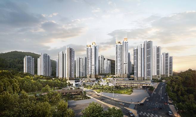 백사마을 재개발사업 조감도. 서울시 제공