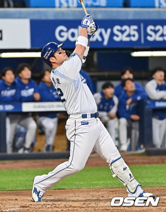 [OSEN=대구, 이석우 기자] 삼성 라이온즈 박병호 123 2025.04.25 / foto0307@osen.co.kr